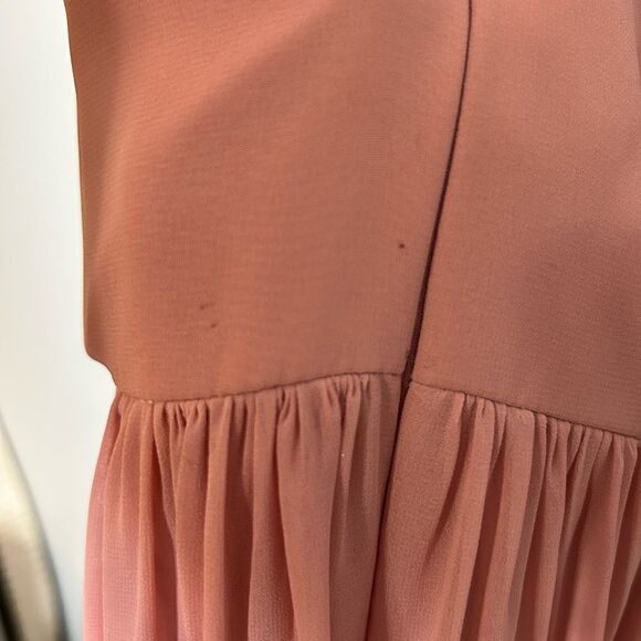 Dessy Collection 3019 Lux Chiffon Dress  NWT - Picture 5 of 7